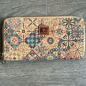 Portuguese cork wallet multicolour